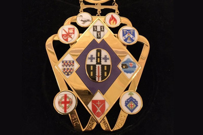 Presentation of Chain and Badge to Alison Gowman
